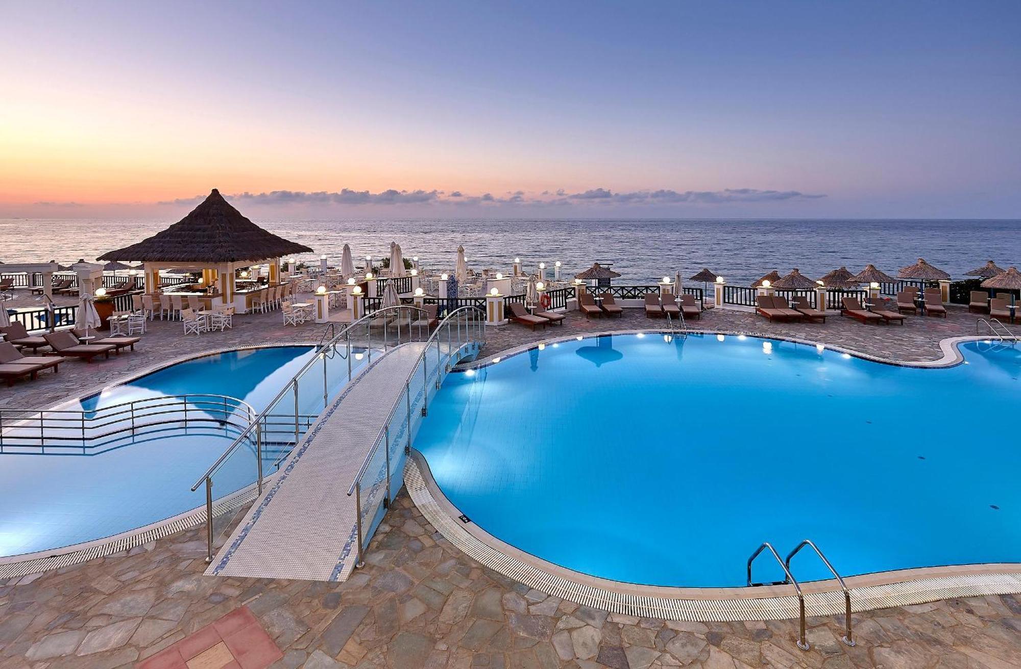 Alexander Beach Hotel & Village Resort Mália Kültér fotó